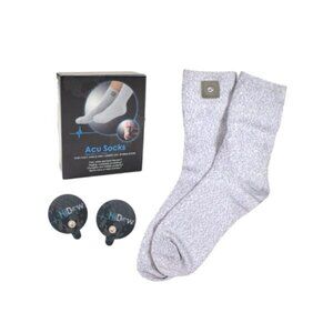 Electrotherapy Acu Socks for use w/ Wireless TENS Unit For Pain Relief & Massage